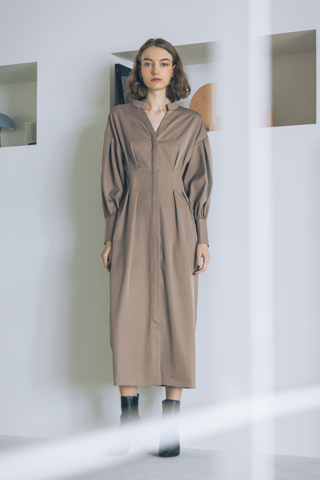 【SALE】12/7 HolidaySALE！ウエストタックシャツワンピース＊SALE品につき返品/交換/注文確定後の変更キャンセル不可＊