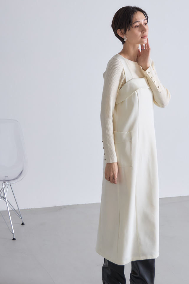 コクーンジャンスカワンピース