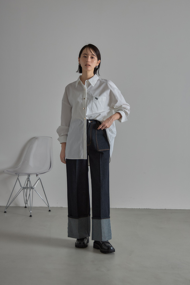 IRENE　エンブロイダリーレース　シャツ THE PAUSE】エンブロイダリーレースブラウス | Whim Gazette
