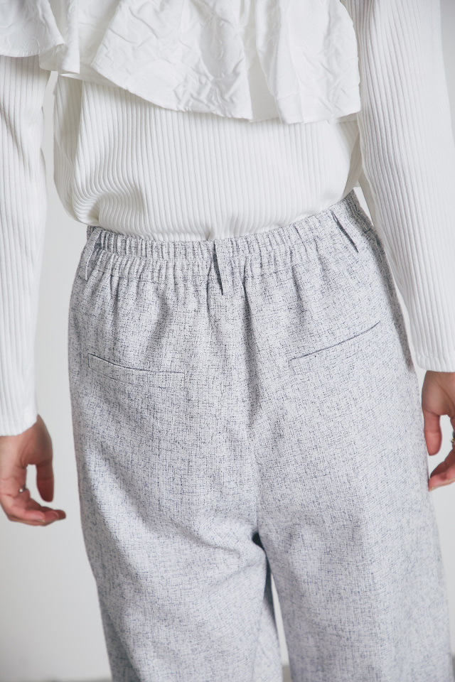 ツイードマリンストレートパンツ