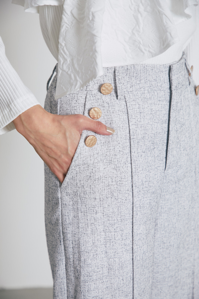 ツイードマリンストレートパンツ