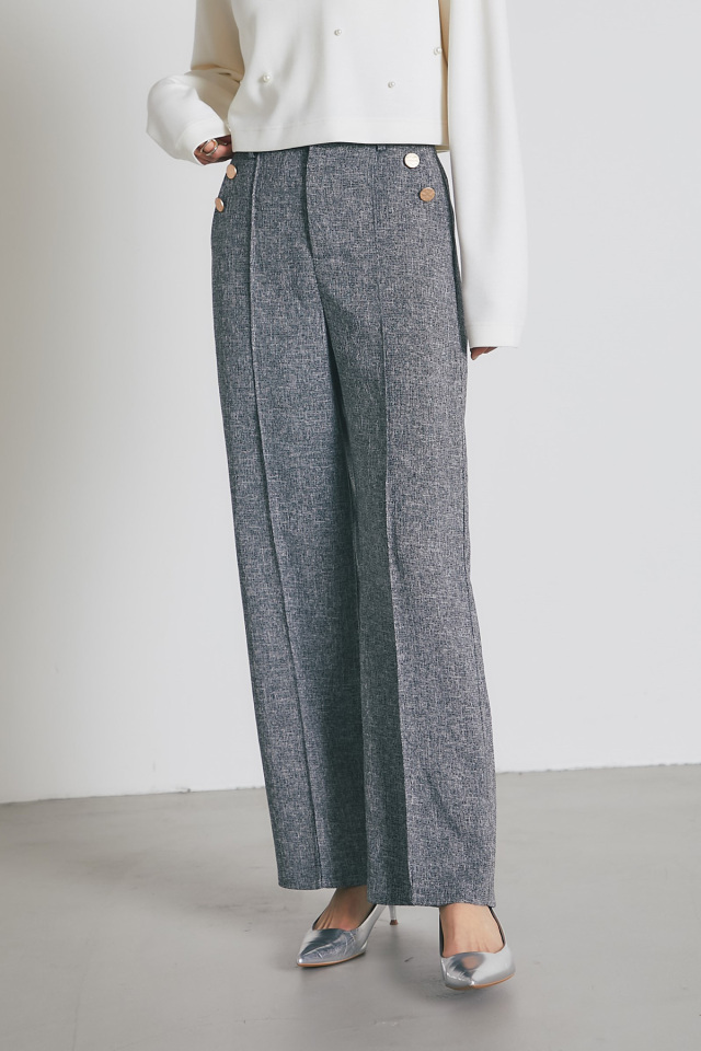 ツイードマリンストレートパンツ