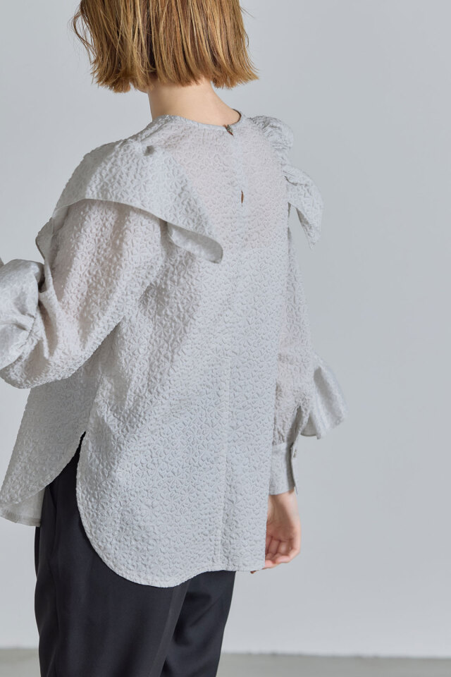 Franca Lipira グレー・ドットコート Franca Lipira グレー・ドットコート