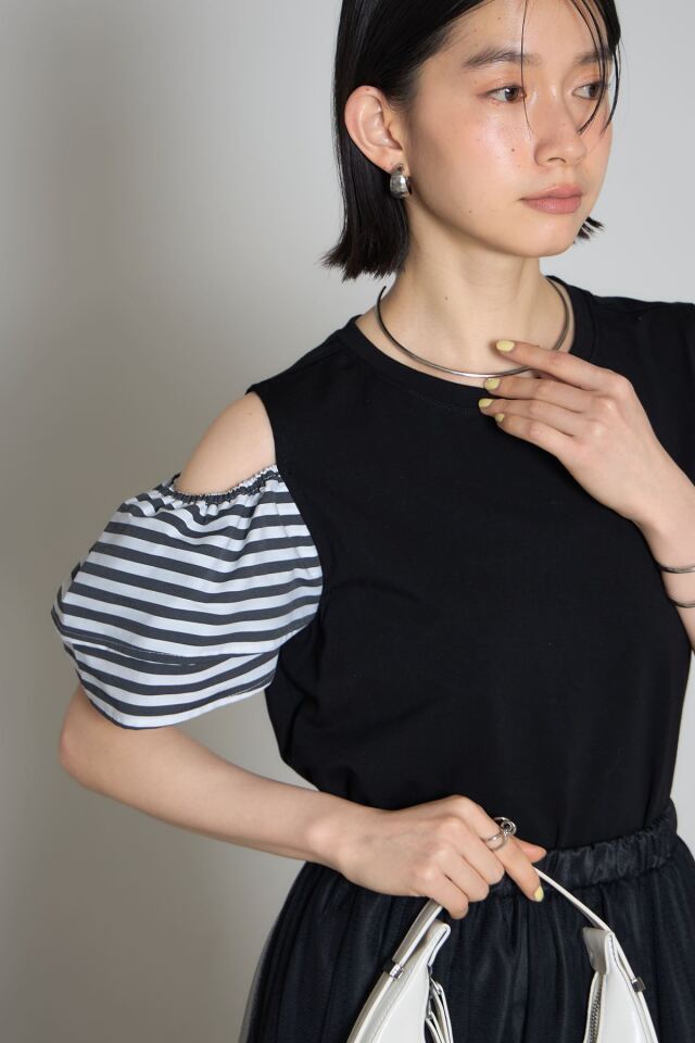 tシャツ フリルモチーフスリーブトップス レディース 楽天市場】フリル スリーブ tシャツの通販