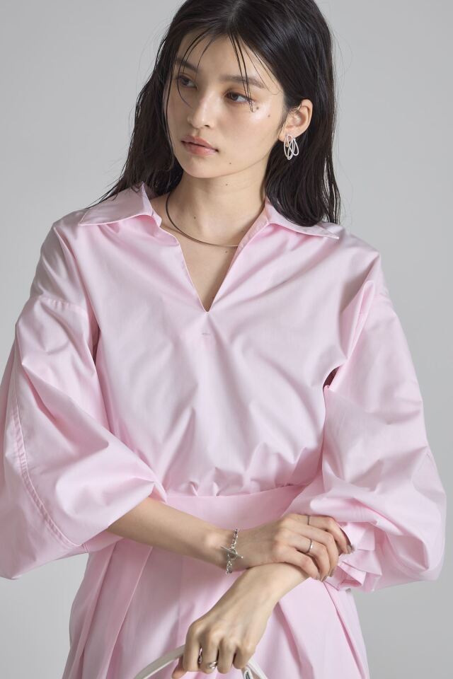 スキッパーシャツセットアップ