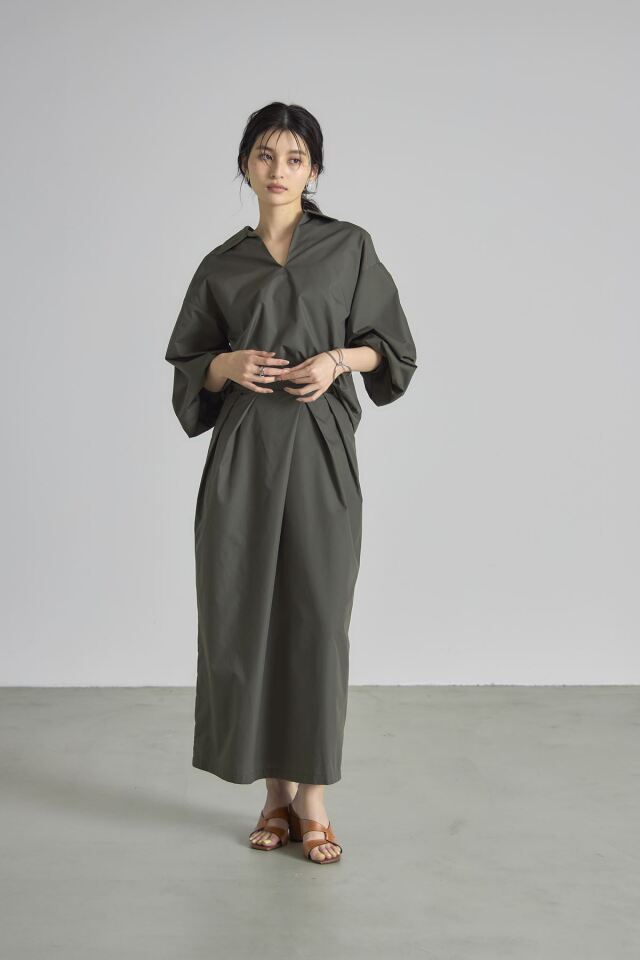 DD出品 スキッパーシャツセットアップ