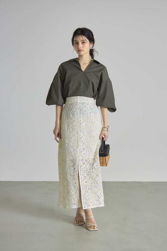 スキッパーシャツセットアップ