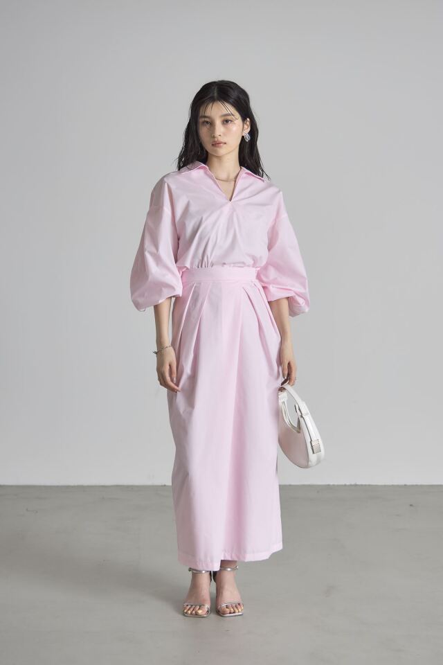 スキッパーシャツセットアップ