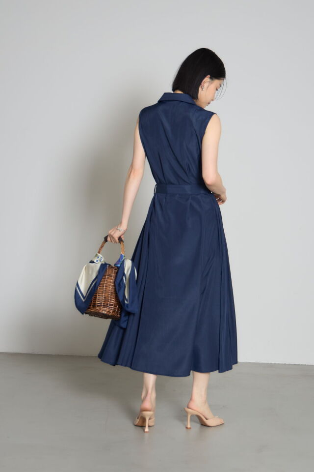 林田岬優さん着用】スキッパーシャツワンピース