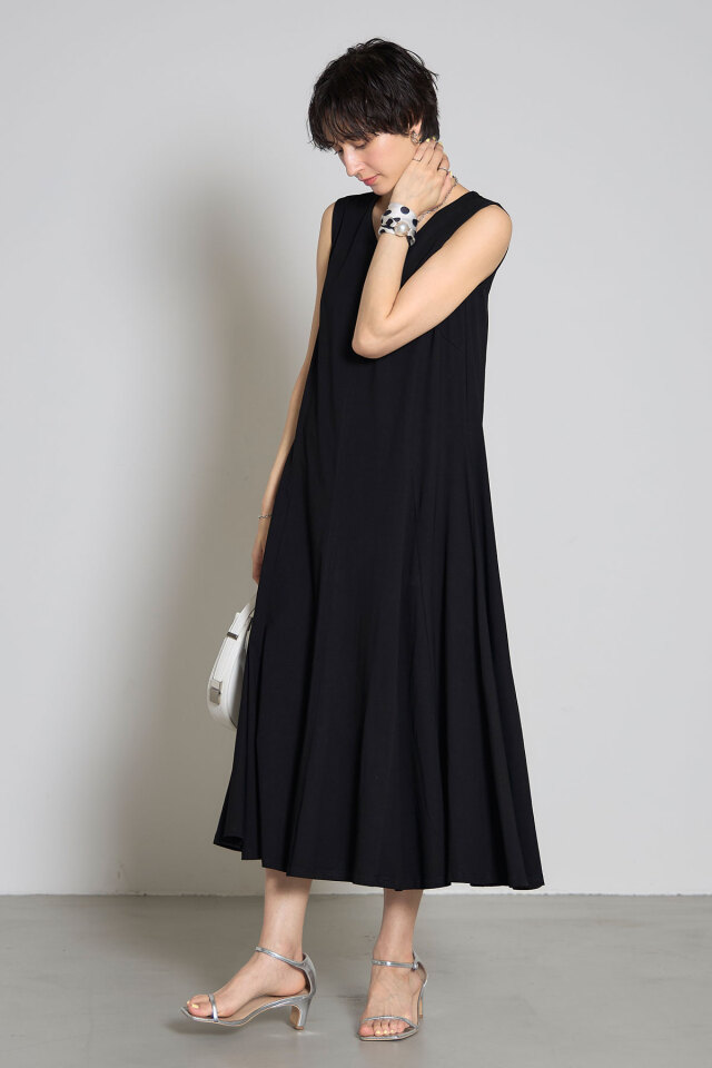 tocca♡膝丈フレアワンピース　パール付き TOCCA -ONWARD- – TOCCA OFFICIAL SITE