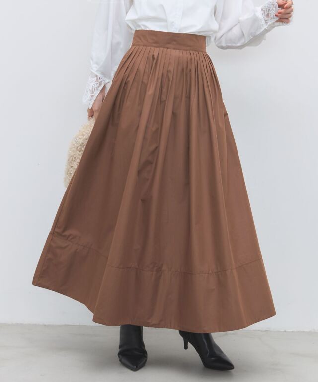 8月29日新色＆再販！ピンタックフレアスカート