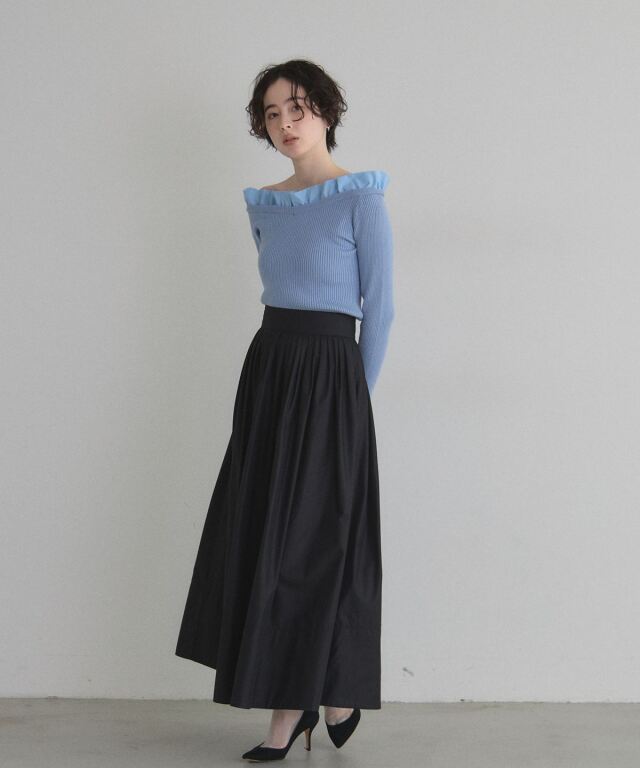 その他 RT146964 美香さん着用】ピンタックフレアスカート