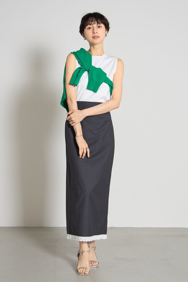 meltthelady【R様】専用 コットンレースヘムスカート