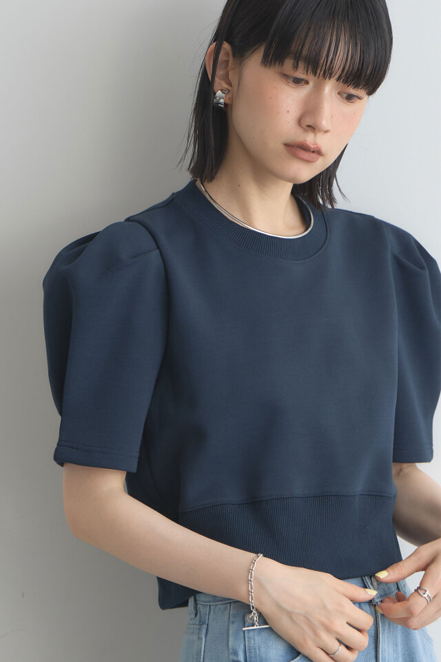 Alataページ 袖タックプルオーバー