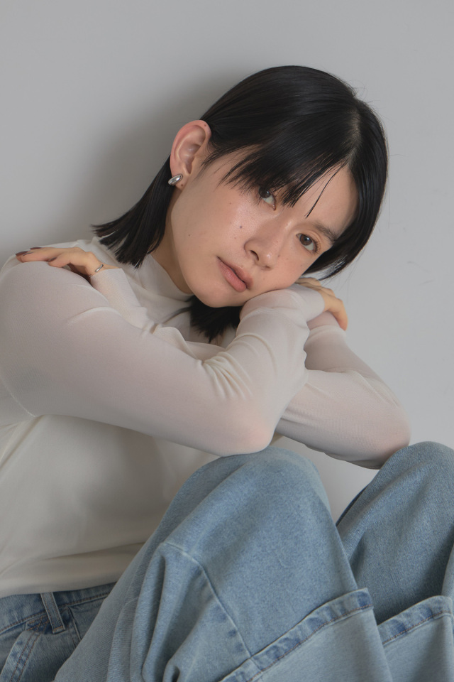 美香さんコラボ】シアータートルニット