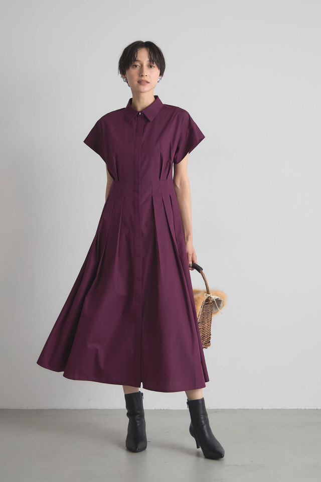 MARY ラテンワンピース XS ボルドー 練習用 スリット入り MARY ラテンワンピース XS ボルドー 練習用 スリット入り ラテン ドレス