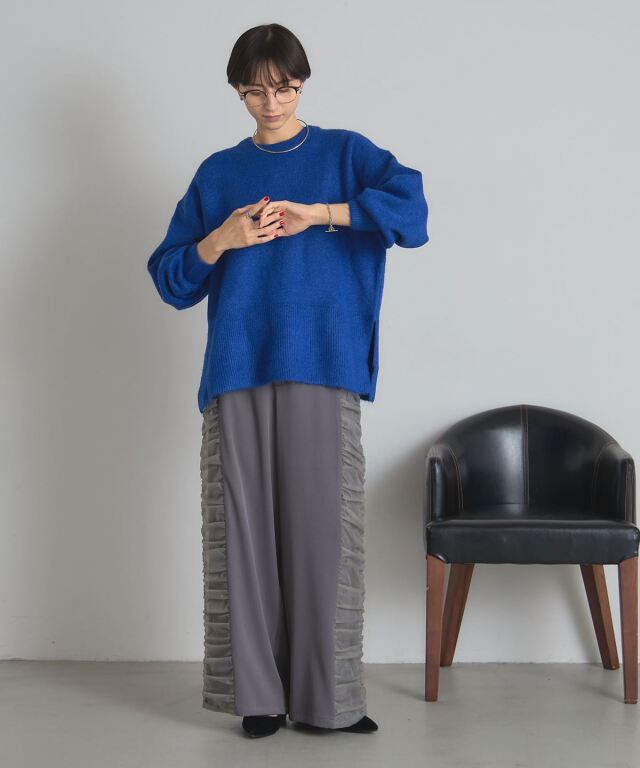 シャーリングパンツ