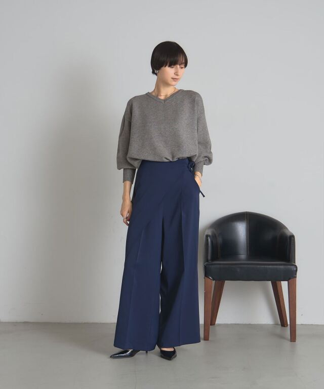 BEVAN UP Fiber Texture 変形 ワイドパンツ BEVAN UP – ULTIMUS