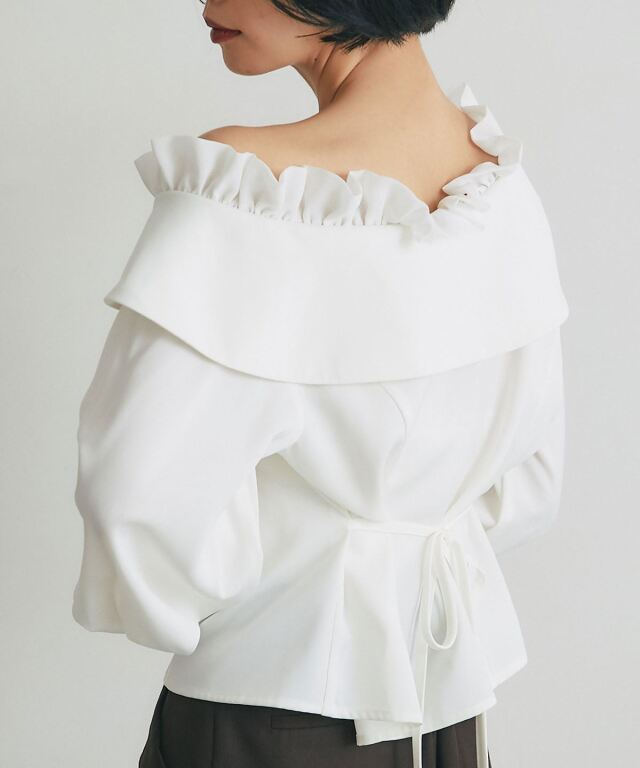たいごんさん専用 グレイスワンショルブラウス