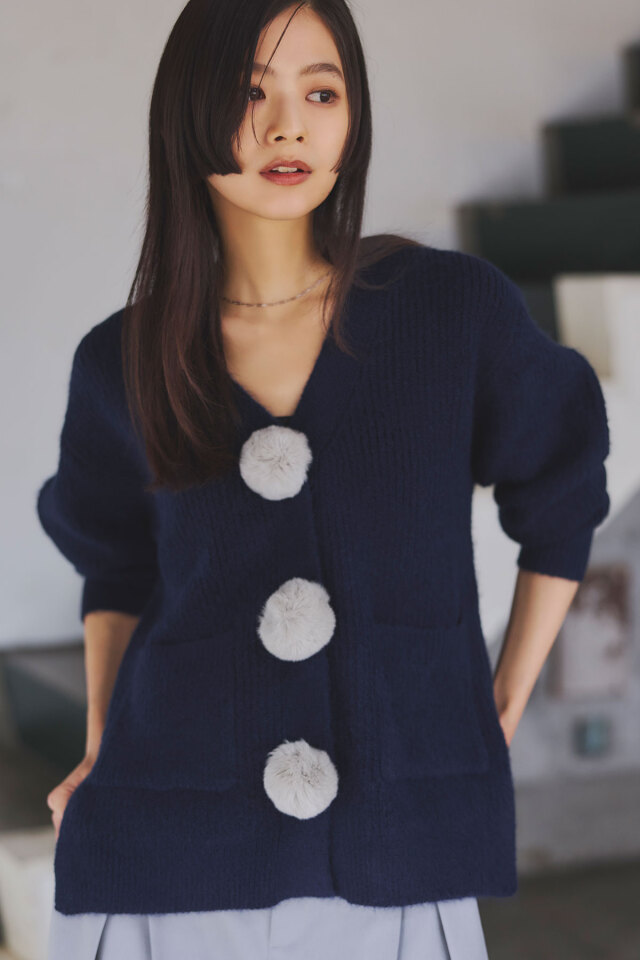 ケーブルニット