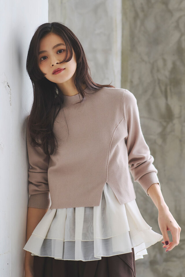 ケーブルニット