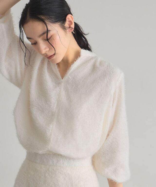 最終価格 Plage Shaggy シャギー ブラウス 未使用 plage（プラージュ）の「Shaggy ブラウス（シャツ/ブラウス）」 - WEAR