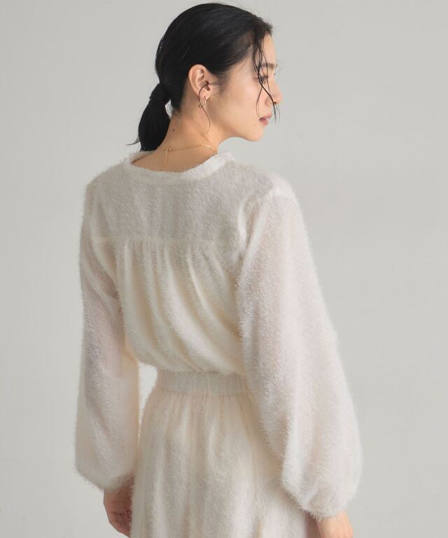 シャギースキッパーブラウス