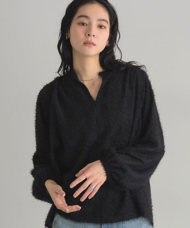 シャギースキッパーブラウス