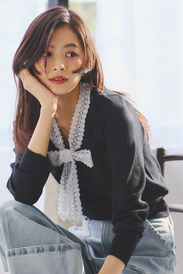 ケーブルニット