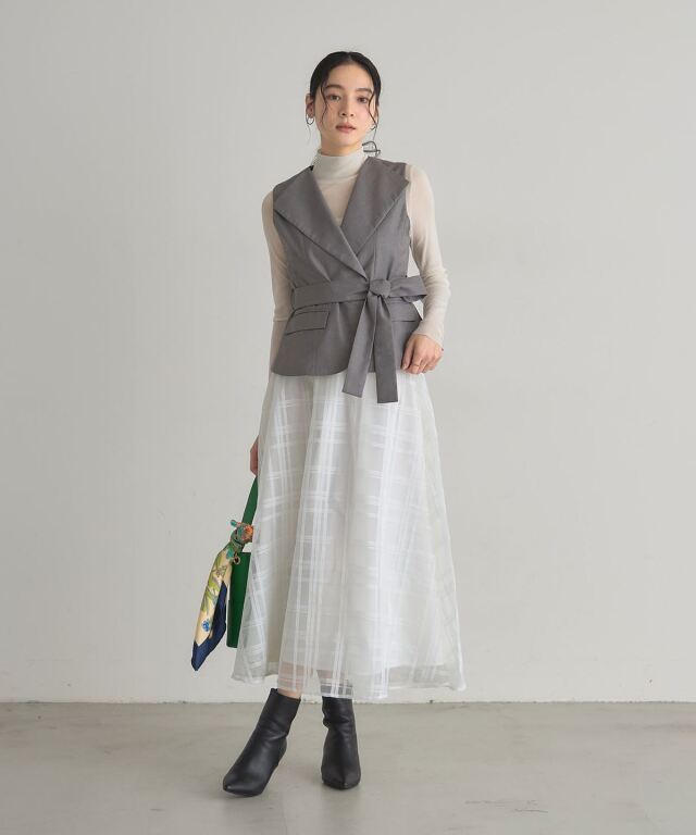 リボンベルトジレ