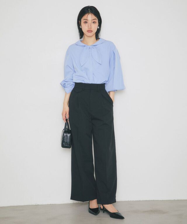 サロン専売品  ファッションカラー一式   定価より60％OFF！ スカーフリボンブラウス