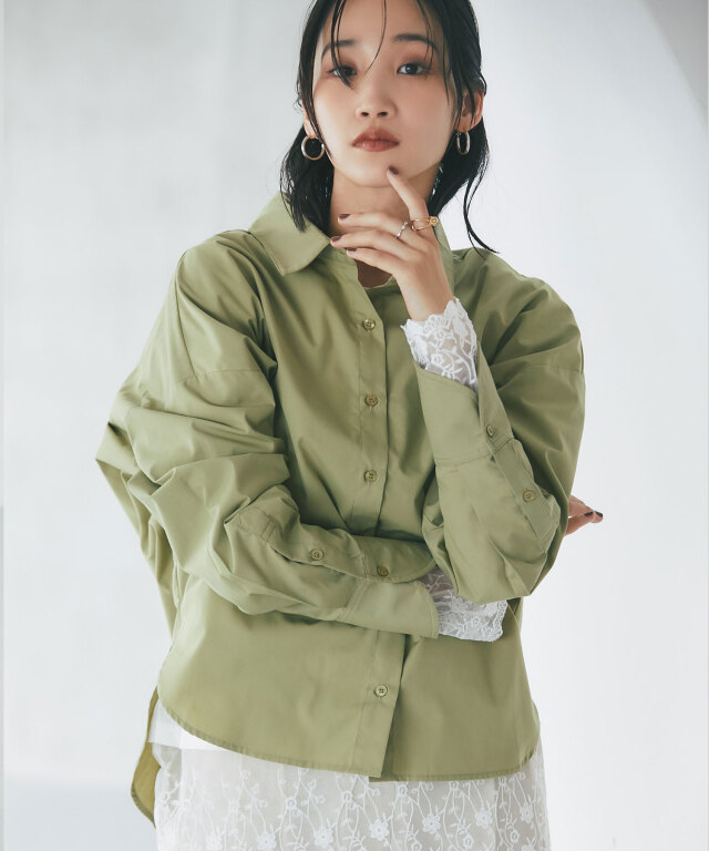 Fayページ 美シルエットスタンダードシャツ