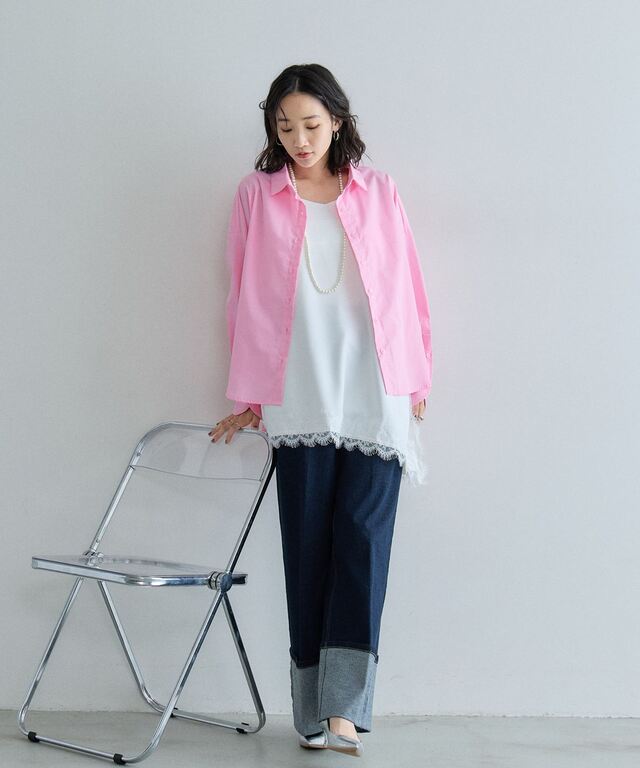 美シルエットスタンダードシャツ