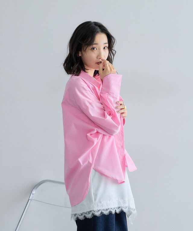 美シルエットスタンダードシャツ