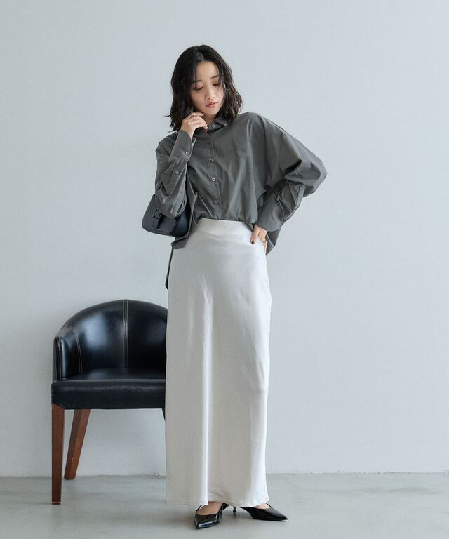 美シルエットスタンダードシャツ