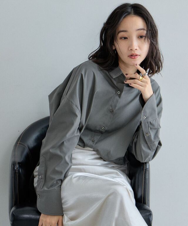 美シルエットスタンダードシャツ