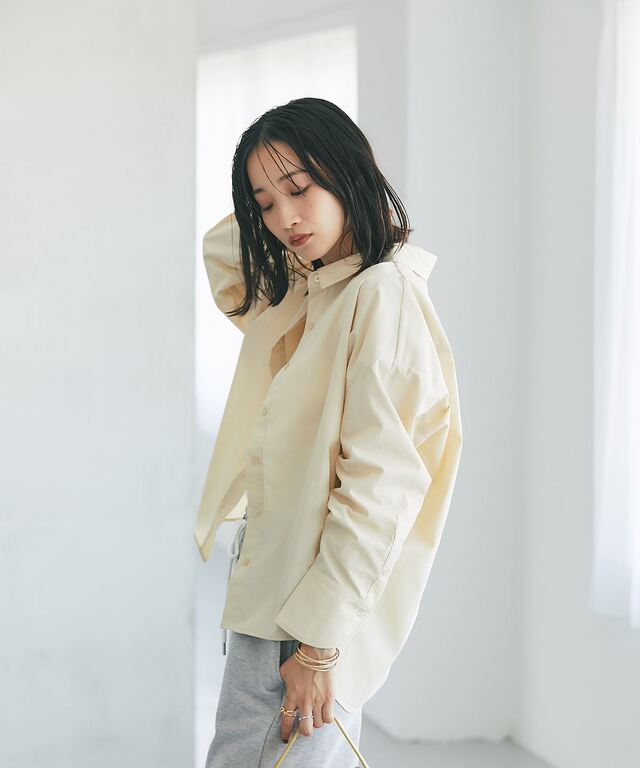 美シルエットスタンダードシャツ
