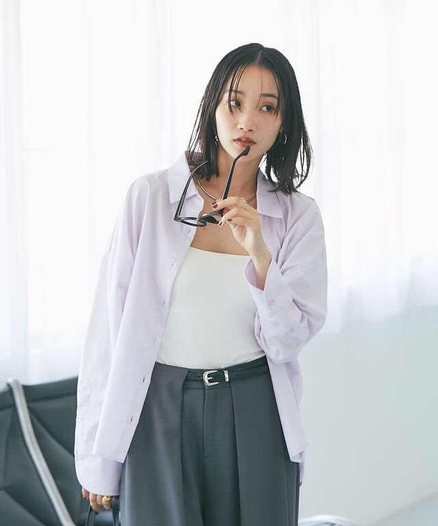 美シルエットスタンダードシャツ