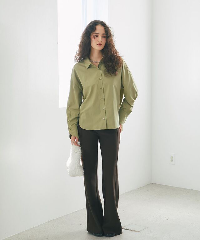 美シルエットスタンダードシャツ