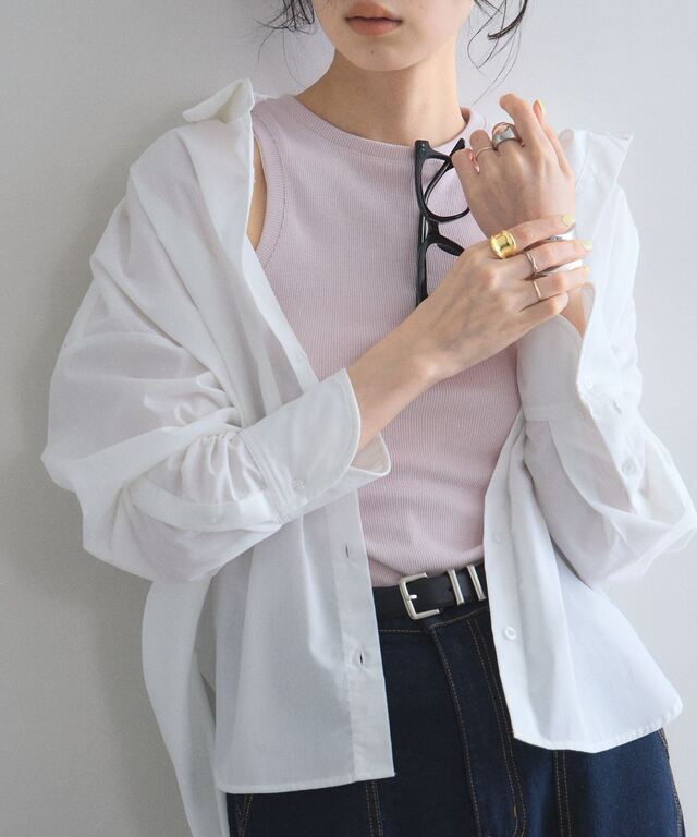 美シルエットスタンダードシャツ