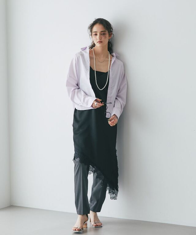 美シルエットスタンダードシャツ