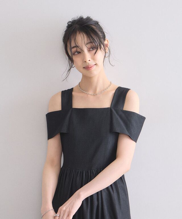 美香さん着用】デニムワンピース