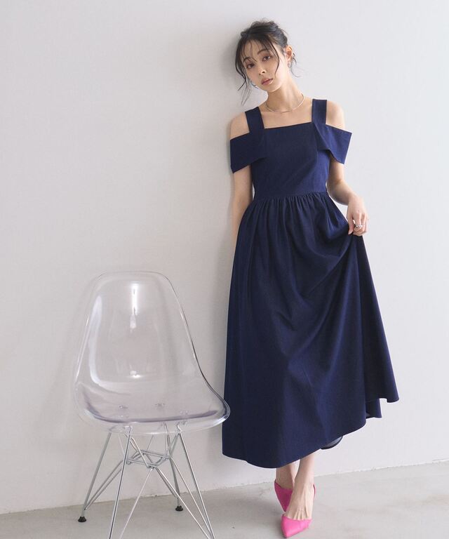 極美良品 デサントJrワンピース サイズ 150 COOL SMOOTH フレンチスリーブマキシワンピース- SOÉJU online store
