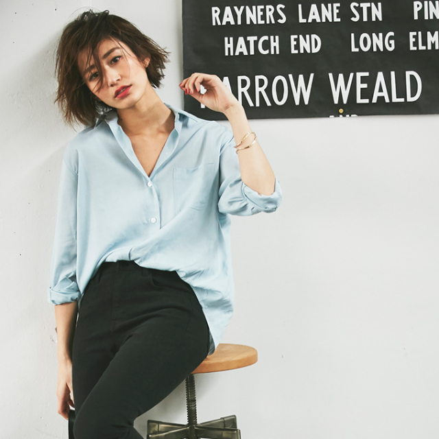 Linen Shirt レディース 麻 シャツ