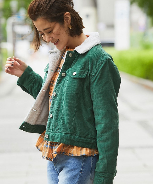 裏ボアジャケット