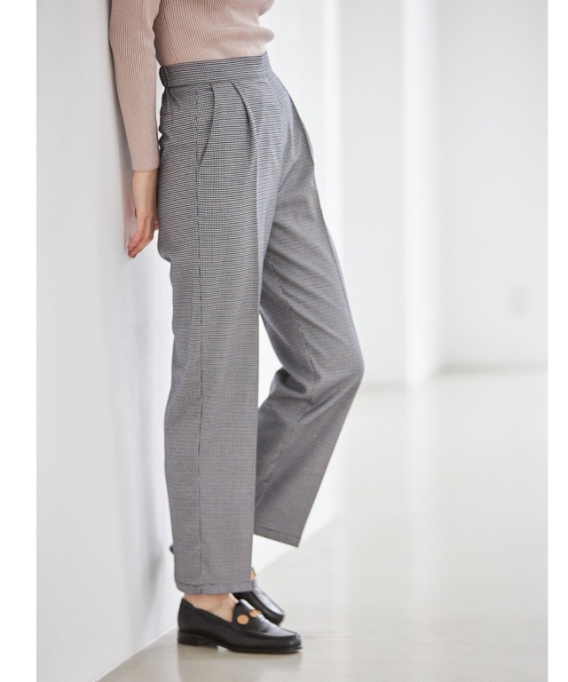 ■ 新品タグ付き ■ イエナ ラブークル テーパードパンツ　千鳥格子 S BRP3424S0457_l1_c102.jpg