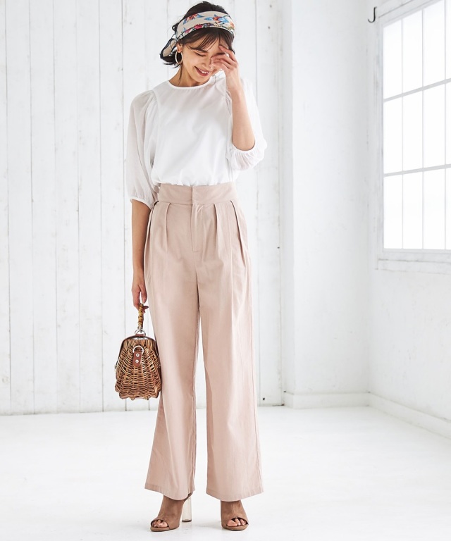 値引き‼️MARKAWARE ワイドパンツ　生成 marka（マーカ）の「【MARKAWARE / マーカウェア】41KAHKI WIDE