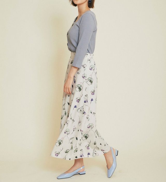 【ミルク：プロフ必読 さま】open yy グレーリブトップス M MILKFED. ミルクフェド HALF ZIP SWEAT TOP｜BORN FREE ONLINE SHOP