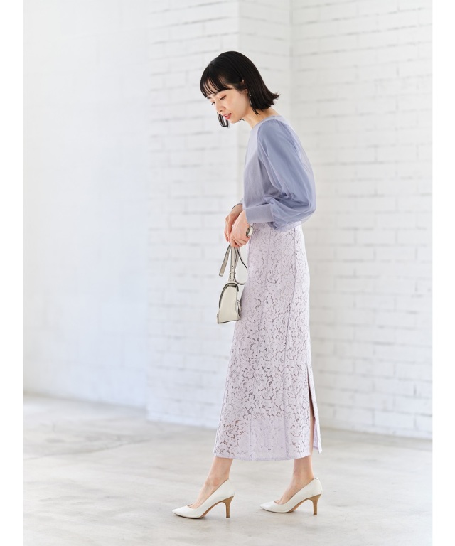 Sおまとめ＊ピノーレ☆美品マーメイドスカート　エクリュカラー Sおまとめ＊ピノーレ☆美品マーメイドスカート エクリュカラー