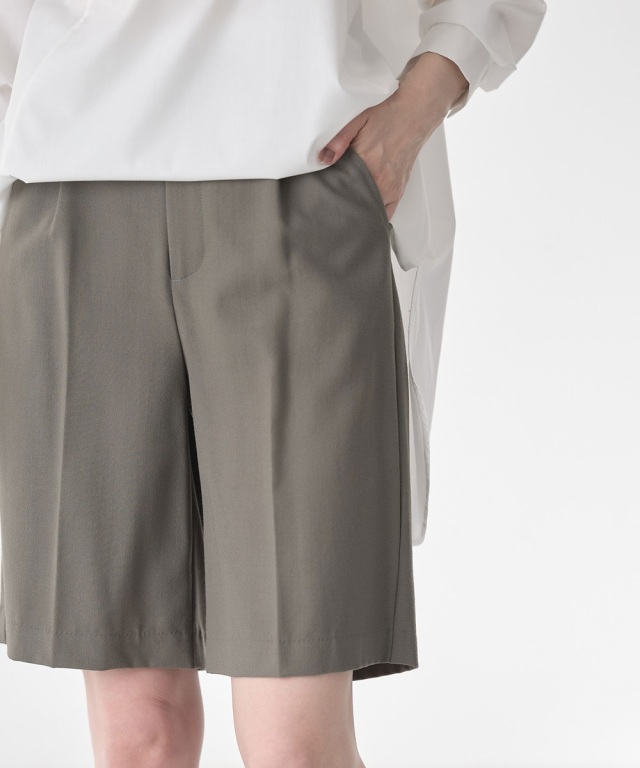 センタープレスハーフパンツ 